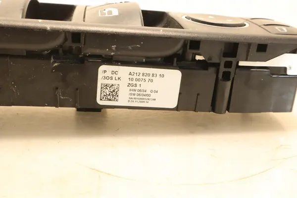 Raam Bediening Paneel Mercedes C-Klasse W204 A2128208310 image 7
