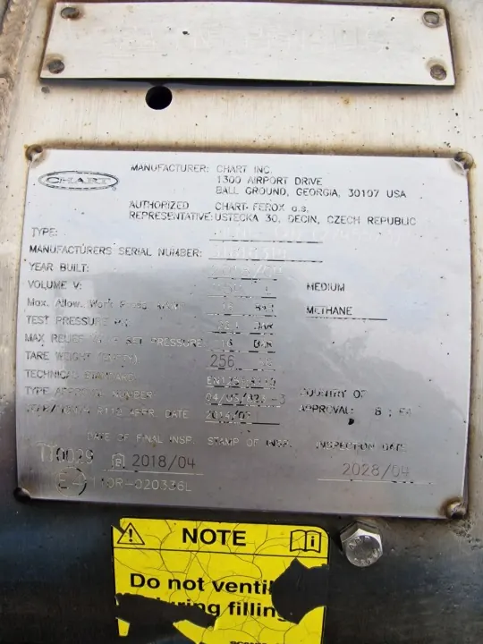 Tanque LNG Scania OEM 2745573 para R/S/NTG/NGS image 8