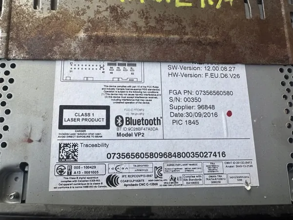 OEM 07356560580 Radio Navi Kamera Citroen Jumper 3:lle image 5