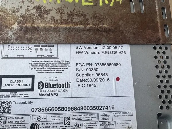 OEM 07356560580 Radio Navi Kamera Citroen Jumper 3:lle image 6