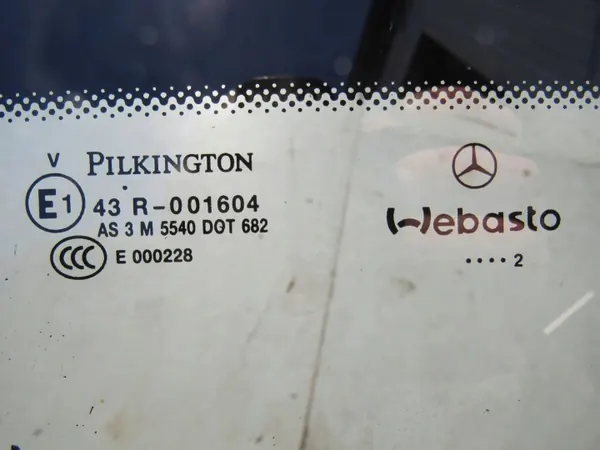 Mercedes Panoramatak Glas OEM A2127800021 - Begagnad image 5