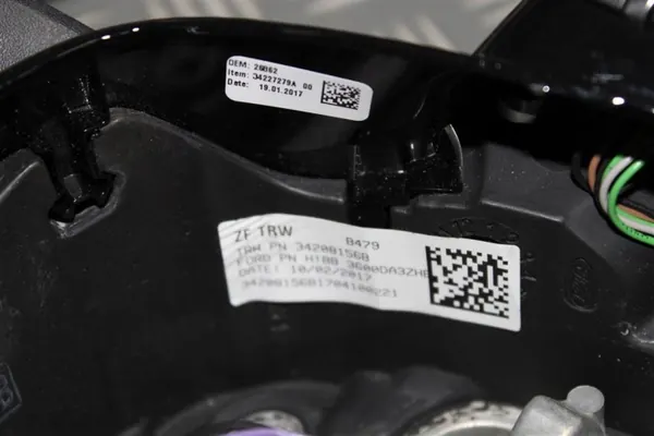 Ford Fiesta MK8 Ohjauspyörä H1BB-3600-DA Käytetty image 2