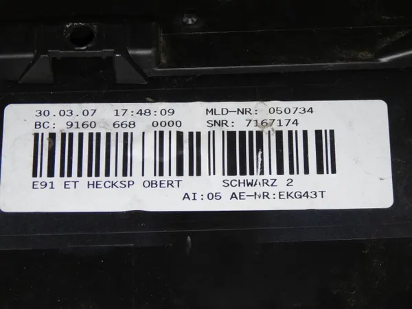 Spoiler porta-malas BMW E90 E91 OEM e90 spoil kol image 5
