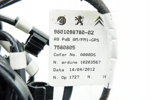 GPS-navigationsdisplay OEM 307730 för Peugeot 208 image 5