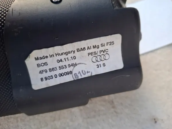 Rodillo de maletero horizontal Audi A6 C6 OEM 4F9863553M image 5