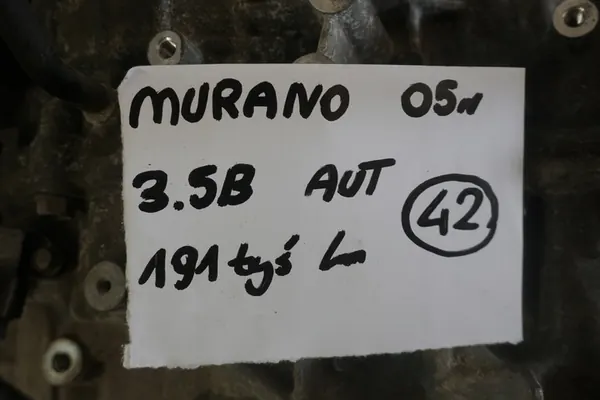 NISSAN MURANO Z50 Automaattivaihteisto 33100CN200 image 2