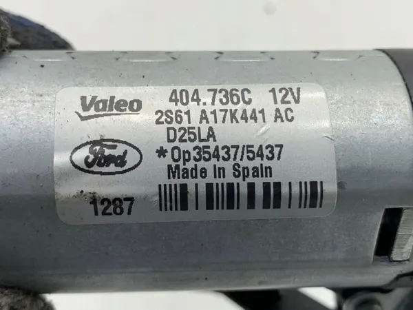 Heckwischermotor Ford Fiesta MK6 Hatchback 01-14 OEM image 4