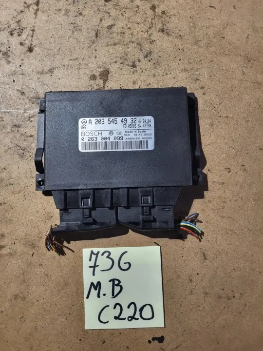 Mercedes-Benz C220 W203 Modul A2035454932 Bosch image 2