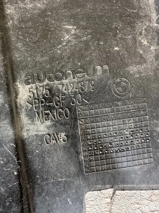 BMW G05 / G06 / G07 Motorunderkåpa - 51757424879 image 2