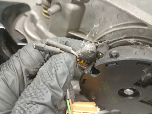 Rechter spiegelbeugel OEM stelaz lusterka prawy vw phaeton 12PIN image 8