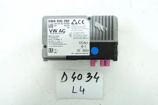 Módulo de control en línea VW usado OEM 5NA035282 image 2