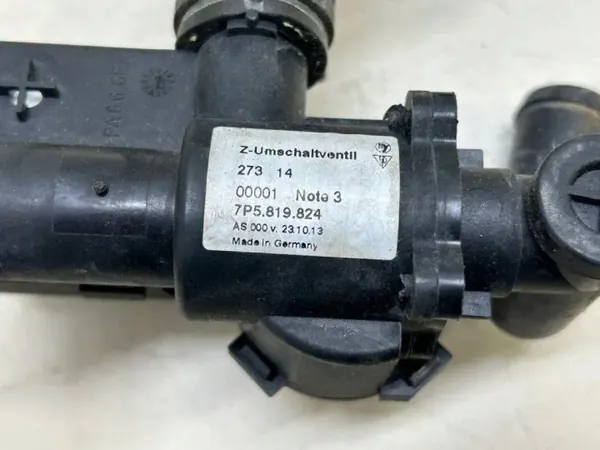 Värmaradiatorventil Porsche OE 7P5819824 Begagnad image 3