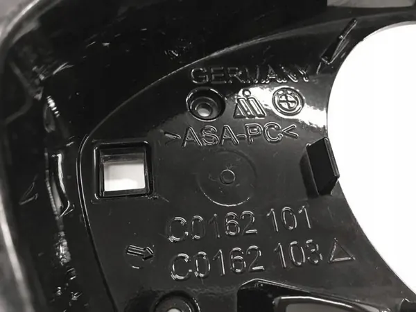 Cadre rétroviseur BMW M5 F10 OEM gauche brillant assistant image 3