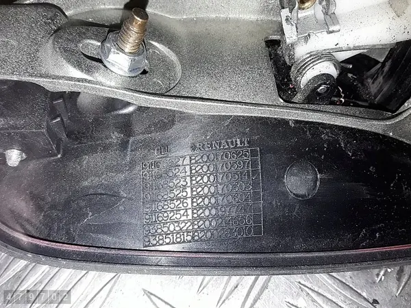 Maniglia porta Opel Vivaro 2007 91168527 image 3