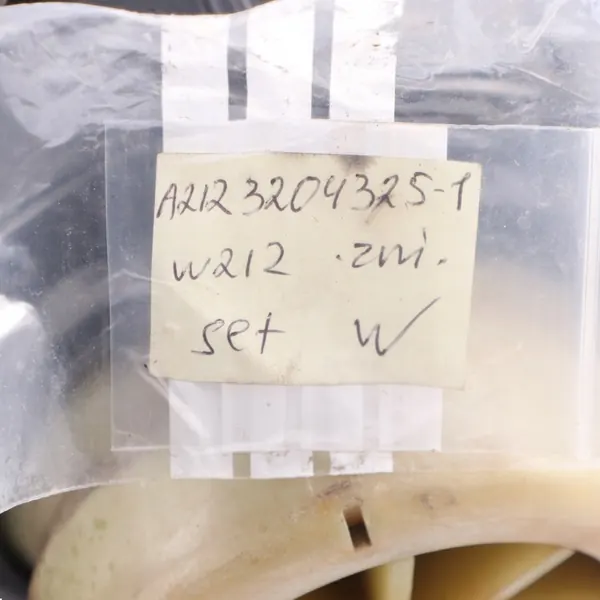 Ensemble de Sac de Suspension Pneumatique Mercedes W212 E63 AMG image 8