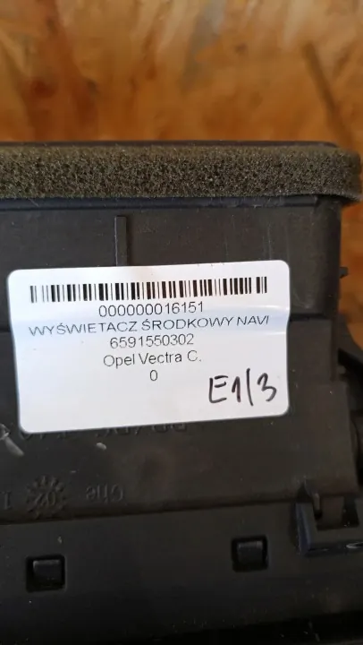 Écran Opel Vectra C OEM 6591550302 - 1.8 16V image 5