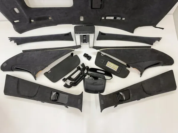 OEM dak-pilaarbekleding set Alcantara AMG W221 image 3