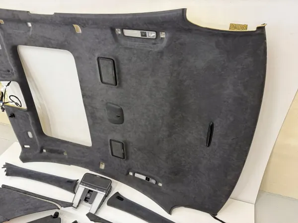 OEM dak-pilaarbekleding set Alcantara AMG W221 image 6