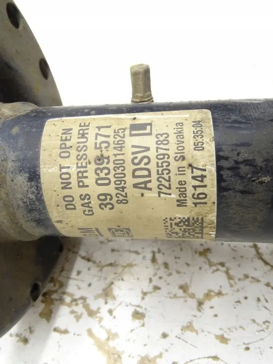 Fram Vänster Stötdämpare OEM 39039571 för Opel Astra K image 5