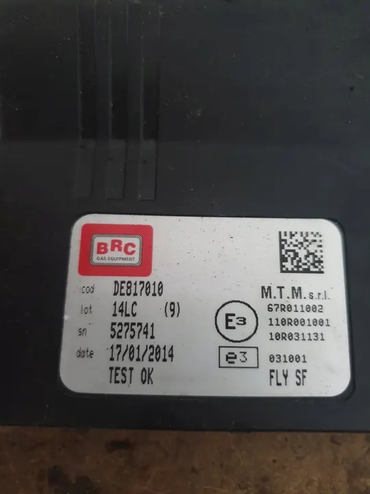 OPEL OMEGA BRC FLY SF 67R011002 ECU GPL image 2