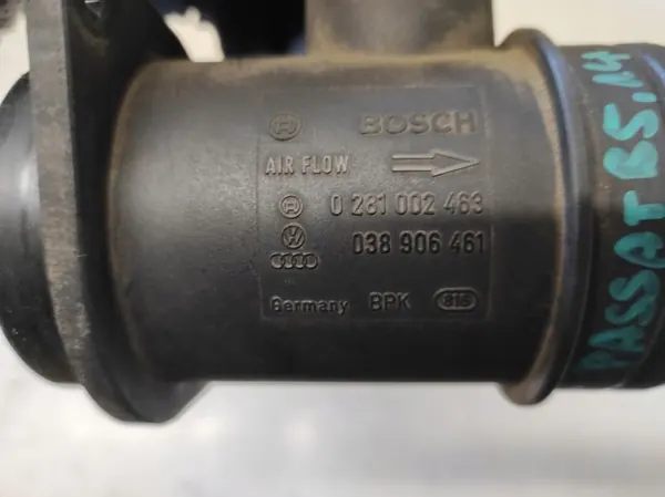 Luftmassamätare VW Passat B5 Lift 1.9 TDI OEM 038906461 image 4