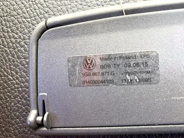 OEM 5G9867871G Kofferbakrolgordijn voor VW Golf VII Estate image 3