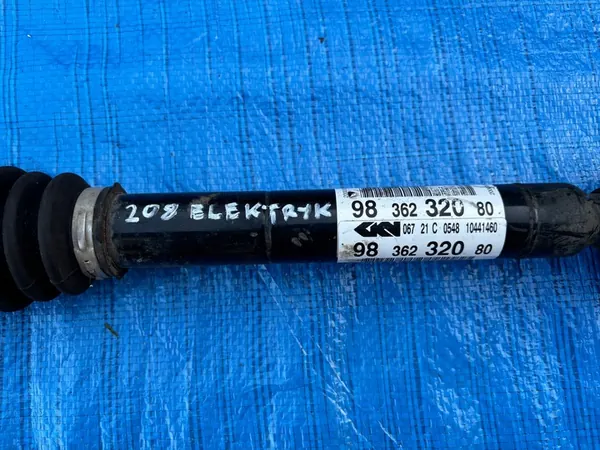 PEUGEOT 208 II Eixo de transmissão direito Elétrico 9836232080 image 3