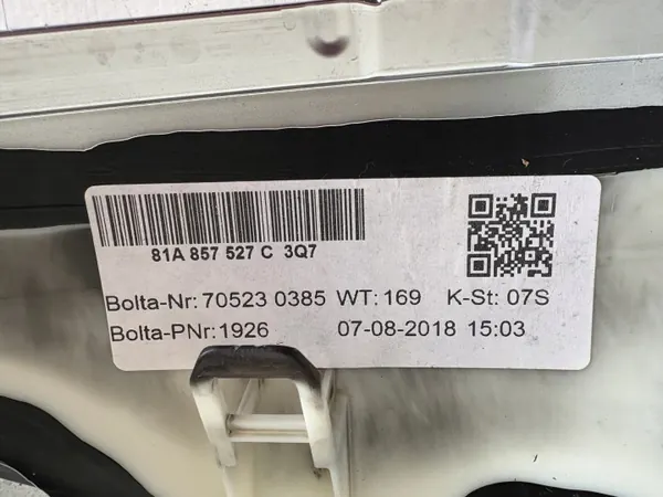 Vasen peilin kansi OEM 81A857527A Audi:lle image 5