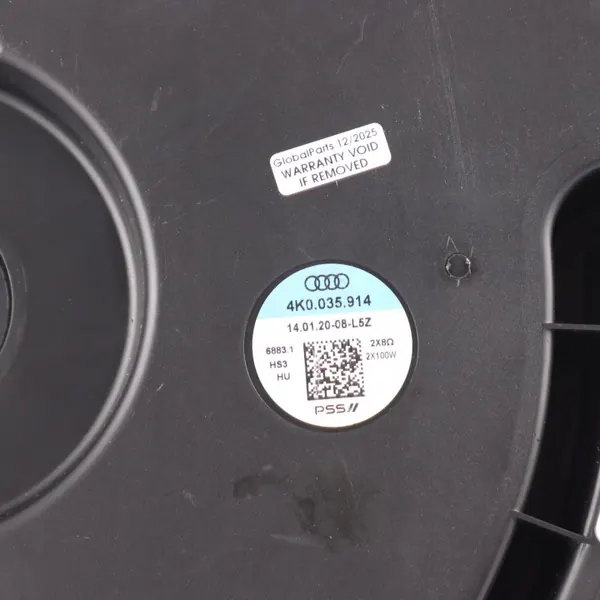 Audi A6 C8 Taka Subwoofer Kaiutin OEM 4K0035914 image 10
