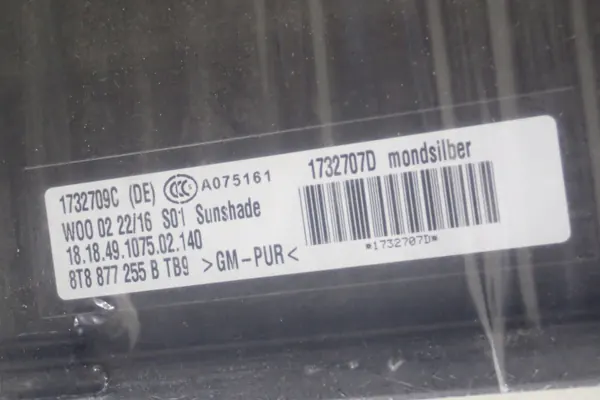 Audi A5 8T Store Toit OEM 8T8877255B Occasion image 8