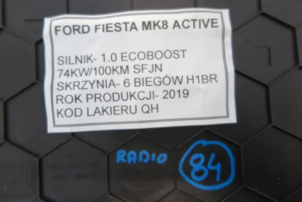 Gebrauchter Ford OE CD-Player OEM BNE1313 für Fiesta MK8 image 4