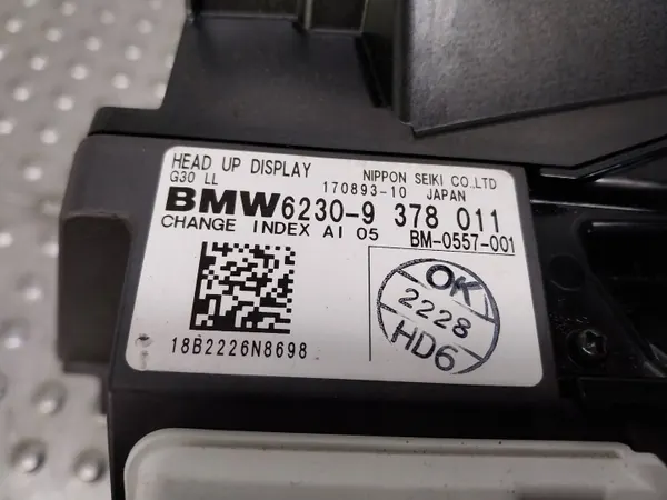 Head-Up-Display OEM 9378011 für BMW 5er G30 G31 F90 image 5