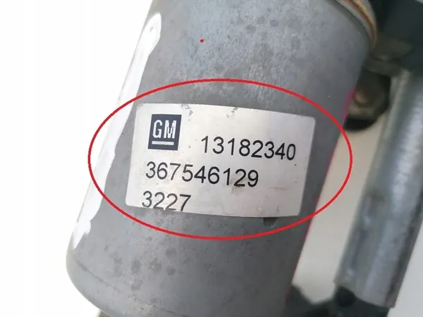 OEM 13182340 Pyyhkijän mekanismi image 2