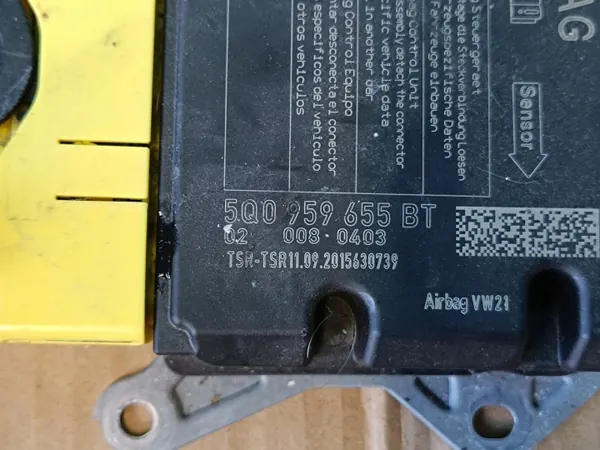 OEM 5Q0959655BT Airbag Modul för VW Tiguan II 2 Lift image 8