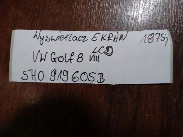 OEM 5H0919605B LCD-Display für VW Golf 8 image 4