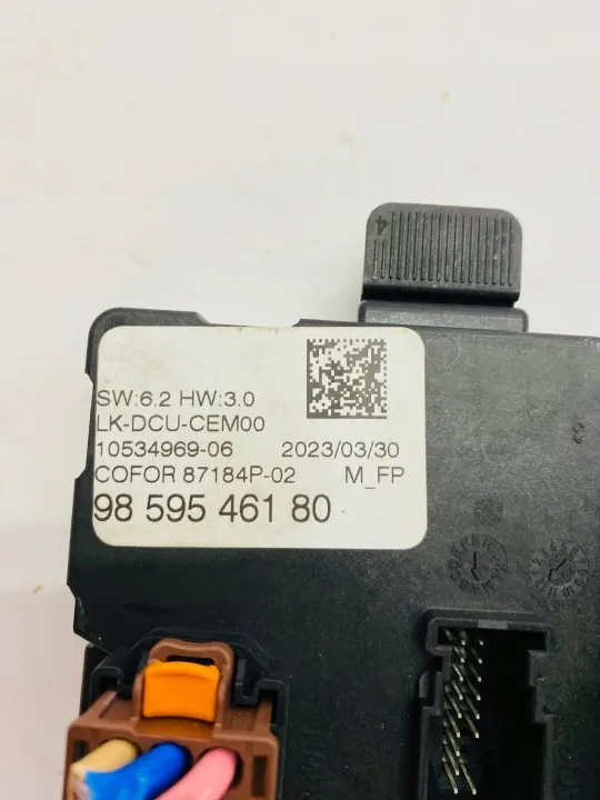 Peugeot 308 III deurregelmodule OEM 9859546180 image 3