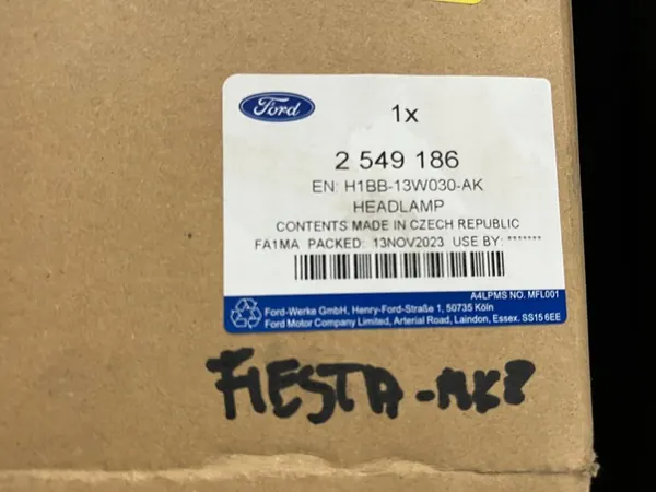 Vasen ajovalo OE Ford Fiesta 2017- image 2