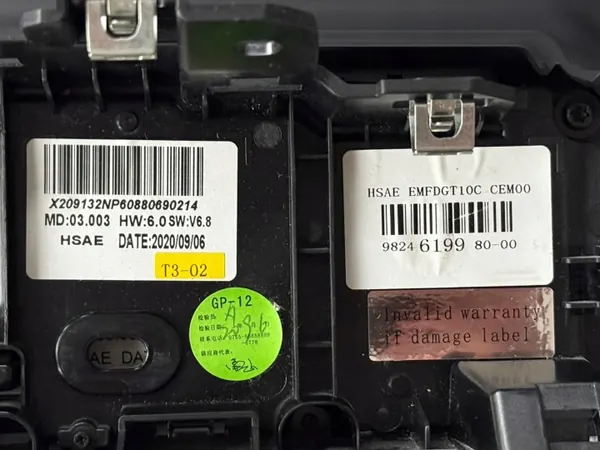 Écran Radio Navigation OEM 9824619980 Peugeot 2008 II image 6