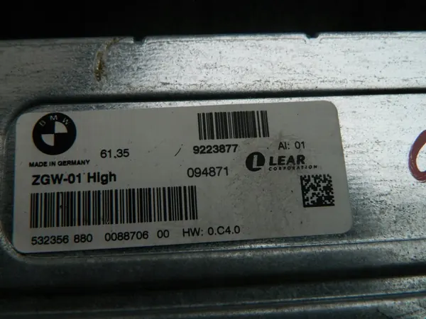 BMW F10 F11 Gateway Modul Styrenhet 9223877 image 3