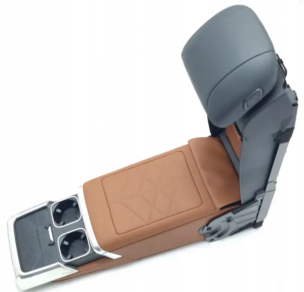 Accoudoir cuir marron OEM 5A36745-07 pour BMW G70 image 6