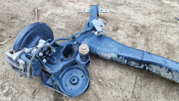 PEUGEOT 3008 II 5008 II Trave di Sospensione Posteriore Completo image 2