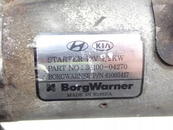 Motor de Arranque OEM 36100-04270 para Hyundai Kona 1.0 T-GDi image 4