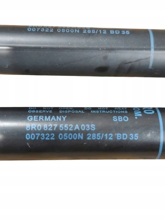 Komplett baklucka stötdämpare Audi Q5 SQ5 2013 OEM image 6