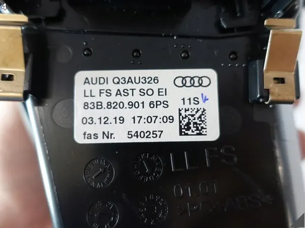 OEM 66706806 Linker dashboard ventilatierooster Audi Q3 image 5