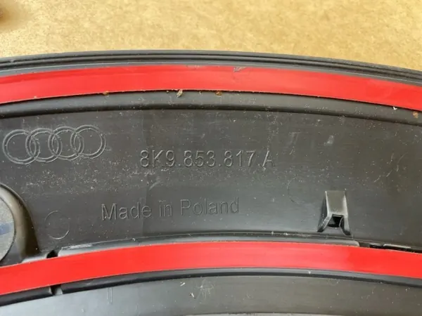 Vänster Bakre Kompasslist OEM 8K9853817A Audi A4 B8 image 9