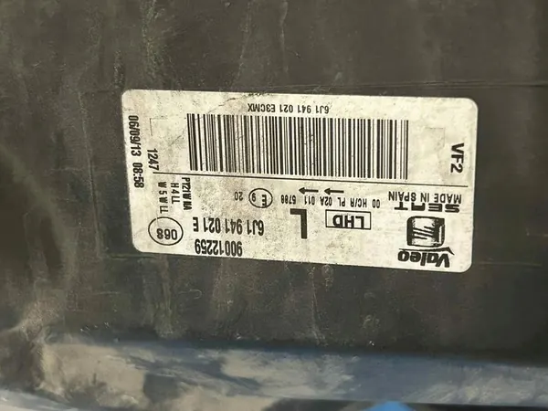 SEAT IBIZA IV LIFT 12-16 FAROL ESQUERDO 6J1941021E image 3