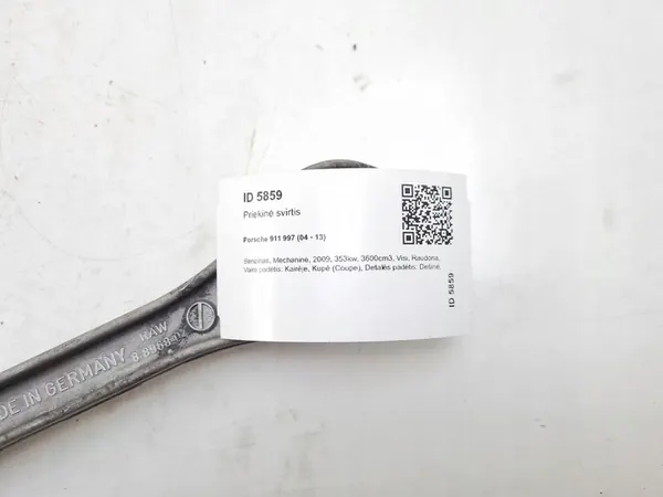 Braccio Oscillante Anteriore Porsche 987 Cayman 99734114300 image 5