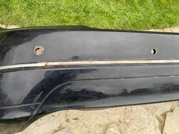 MERCEDES 204 CLASE C PARACHOQUES TRASERO CHROME SEDÁN OEM image 5