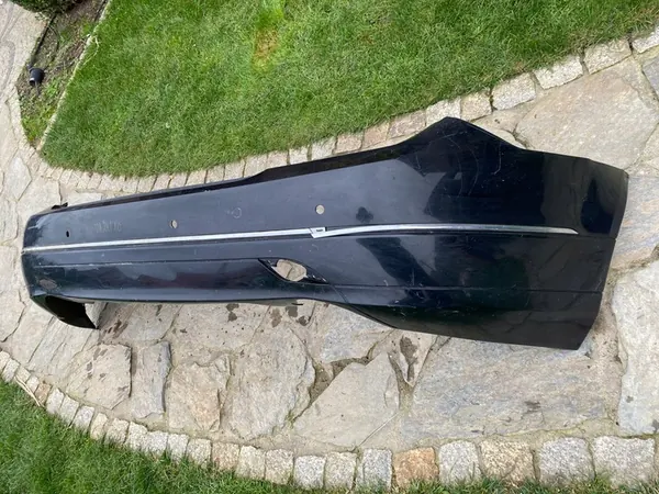 MERCEDES 204 CLASE C PARACHOQUES TRASERO CHROME SEDÁN OEM image 6