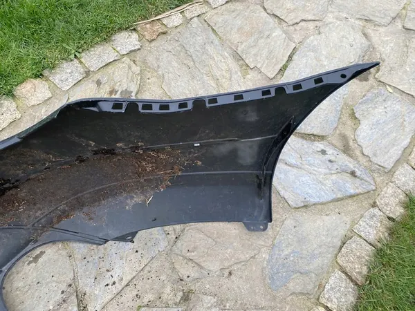 MERCEDES 204 CLASE C PARACHOQUES TRASERO CHROME SEDÁN OEM image 9